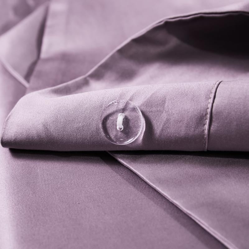 Manya Classic Solid Reversible Egyptian Cotton Bedding Set