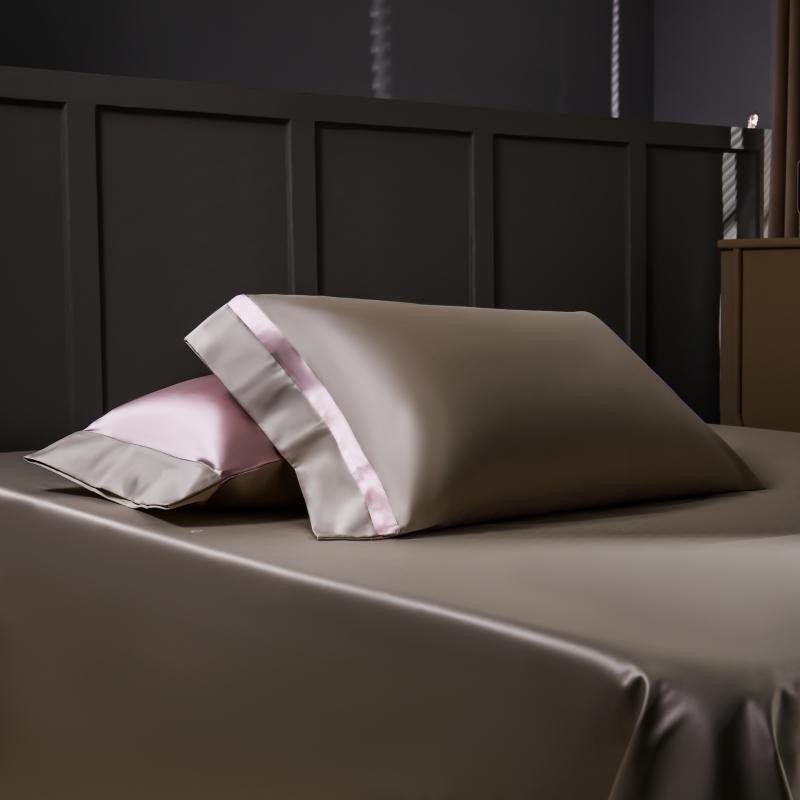 Manya Classic Solid Reversible Egyptian Cotton Bedding Set
