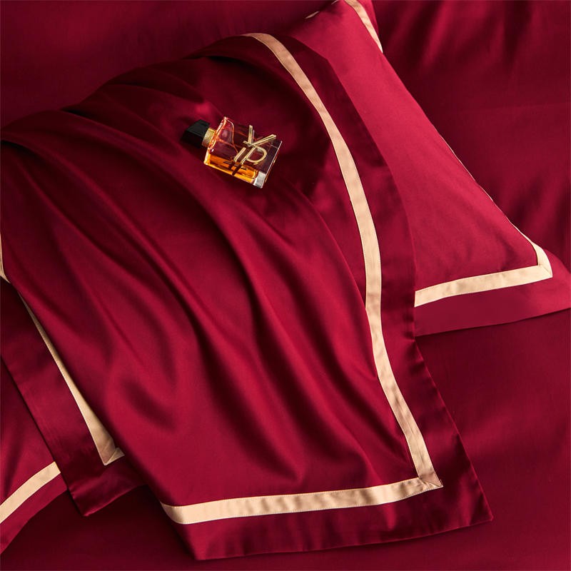 Karine Modern Seamless Solid Egyptian Cotton Bedding Set