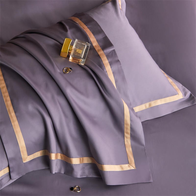 Karine Modern Seamless Solid Egyptian Cotton Bedding Set