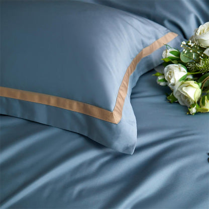 Karine Modern Seamless Solid Egyptian Cotton Bedding Set