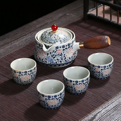 Portable Kung Fu Travel Tea Set With Tray