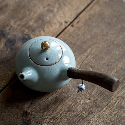 Ceramic Side Handle Teapot