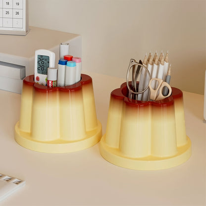 Puddingbecher-Stiftehalter