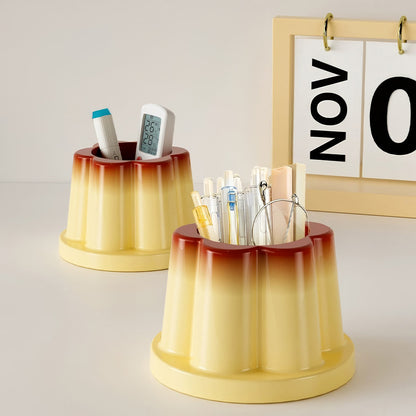 Puddingbecher-Stiftehalter