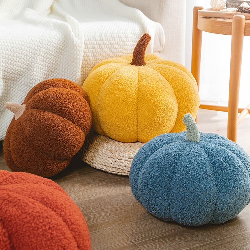 Pumpkin Plush Pillow cushion plush SUB CATEGORY_Decorative Pillows SUB CATEGORY_Seat Cushions toy