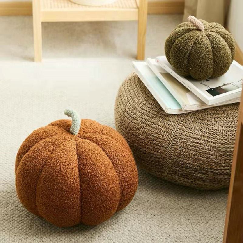 Pumpkin Plush Pillow cushion plush SUB CATEGORY_Decorative Pillows SUB CATEGORY_Seat Cushions toy