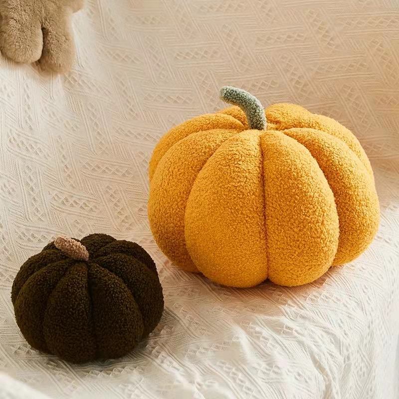 Pumpkin Plush Pillow cushion plush SUB CATEGORY_Decorative Pillows SUB CATEGORY_Seat Cushions toy