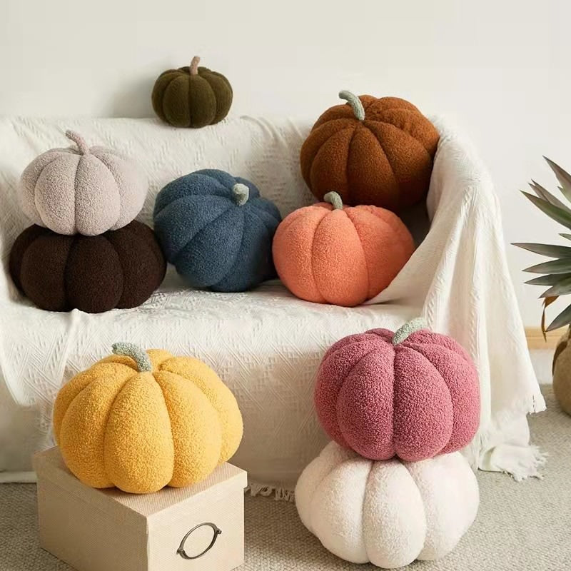 Pumpkin Plush Pillow cushion plush SUB CATEGORY_Decorative Pillows SUB CATEGORY_Seat Cushions toy