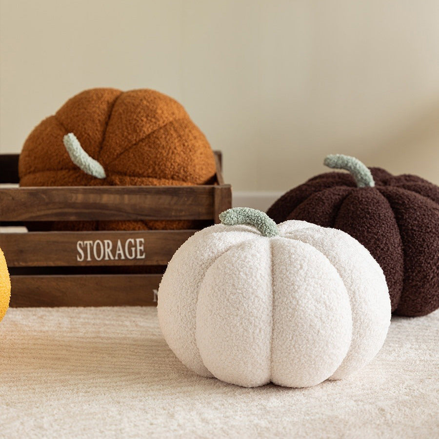 Pumpkin Plush Pillow cushion plush SUB CATEGORY_Decorative Pillows SUB CATEGORY_Seat Cushions toy