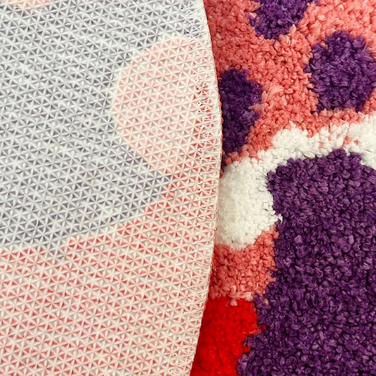 Indie Mushrooms Round Accent Rug