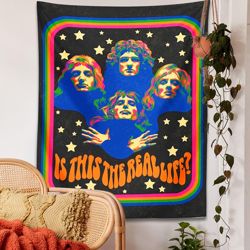 Is This the Real Life Tapestry freddie mercury queen the queen