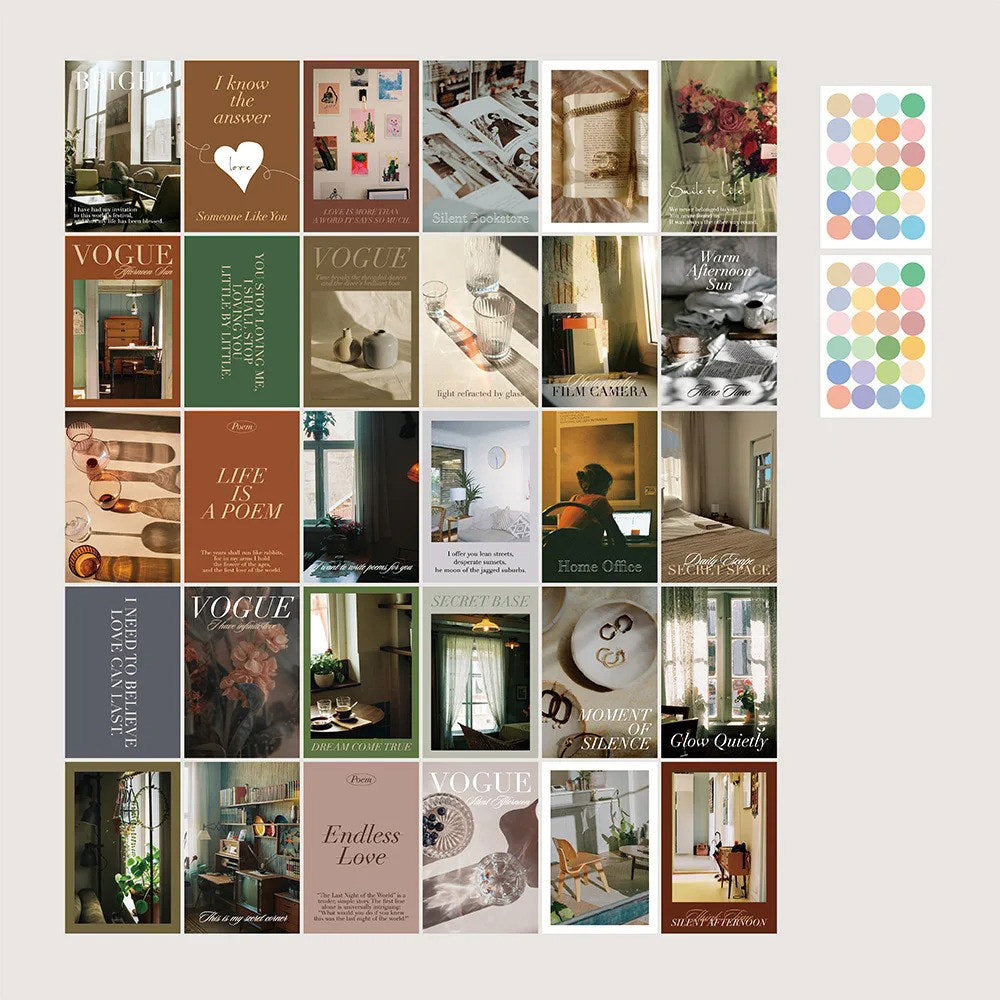 Quiet Life Aesthetic Wall Poster Cards SUB CATEGORY_Poster Cards