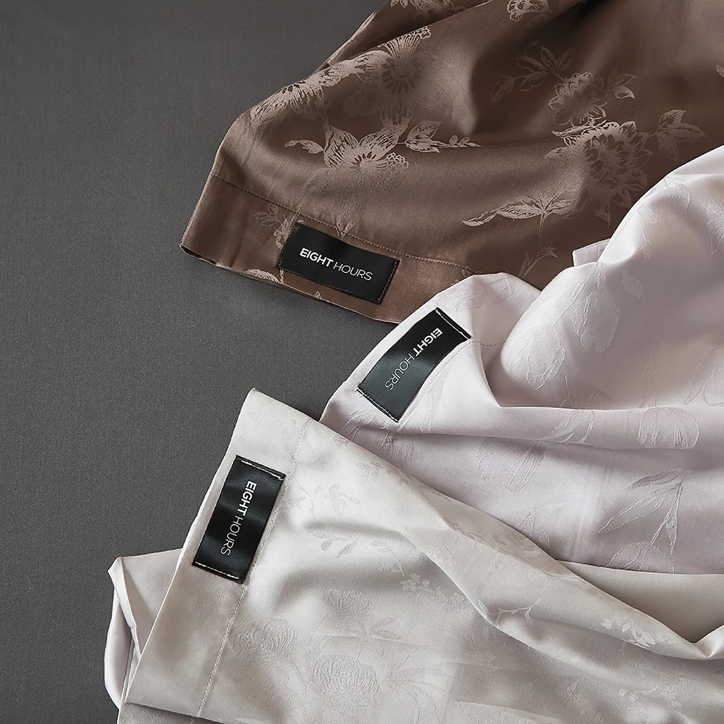 Quiet Luxury Floral Jacquard Cooling Tencel Pillowcase