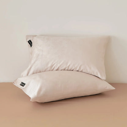 Quiet Luxury Floral Jacquard Cooling Tencel Pillowcase