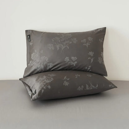 Quiet Luxury Floral Jacquard Cooling Tencel Pillowcase
