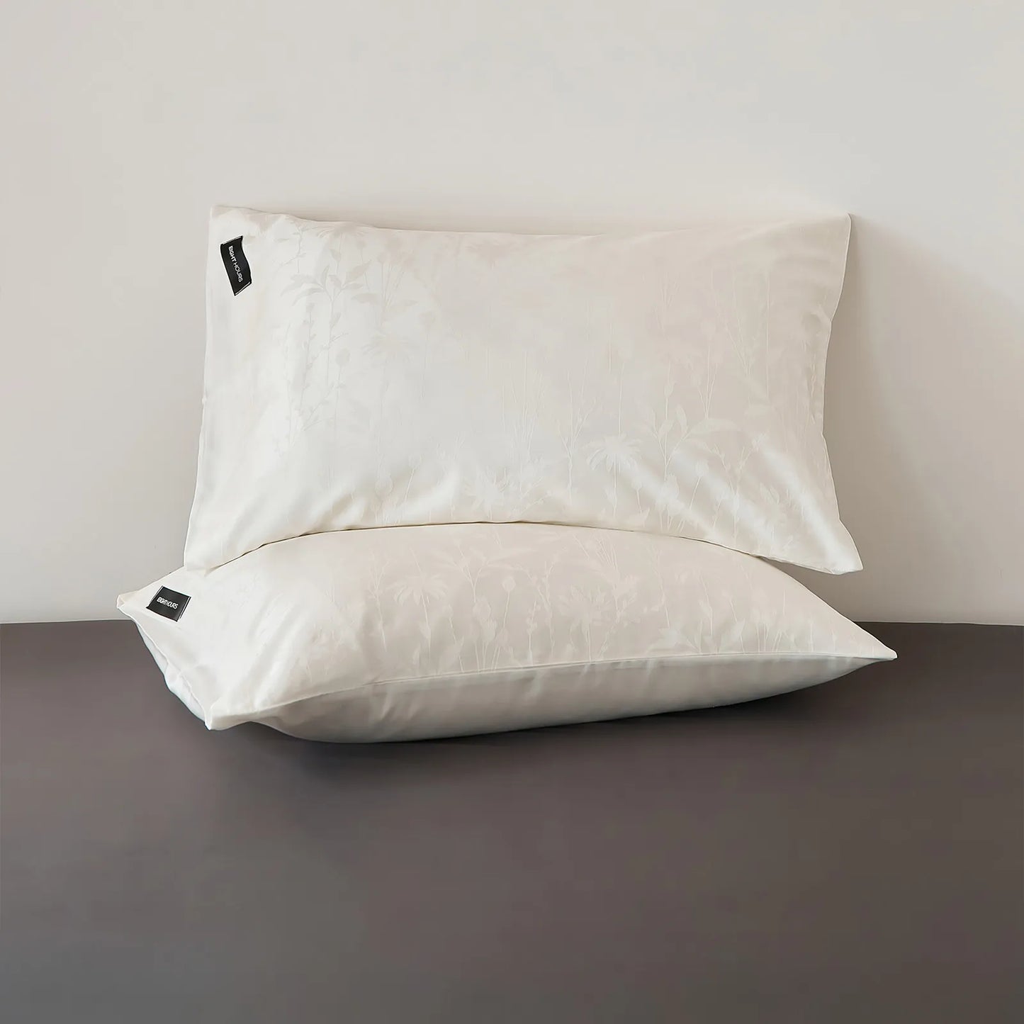 Quiet Luxury Floral Jacquard Cooling Tencel Pillowcase