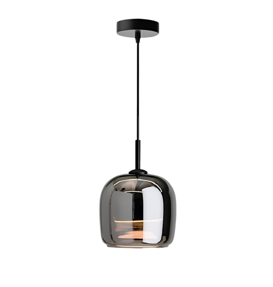 Smoked Glass Pendant Light