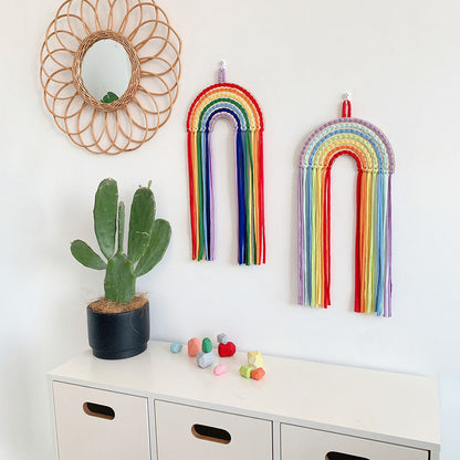 Rainbow Wall Hanging Hairpin Storage