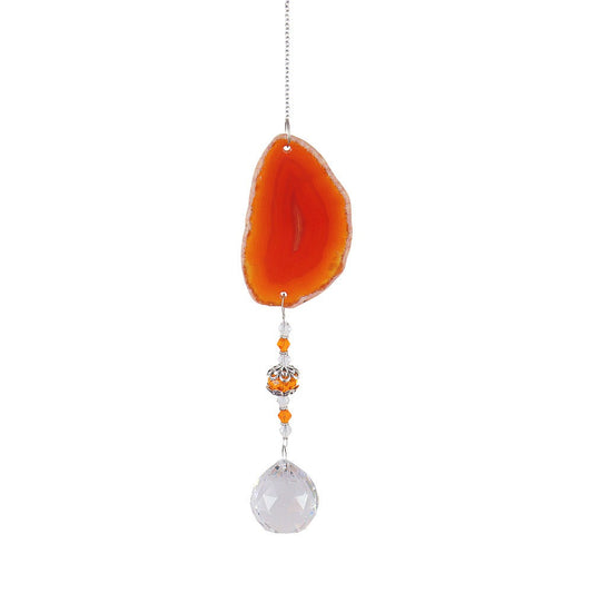 Raw Stone Cut Crystal Suncatcher SUB CATEGORY_Suncatchers