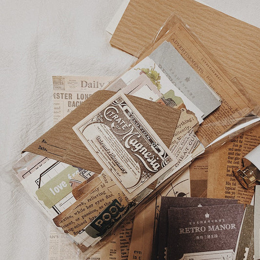 Vintage Decorative Stickers 200 Pack stickers SUB CATEGORY_Stickers