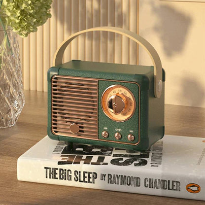 Retro Radio Bluetooth Speaker