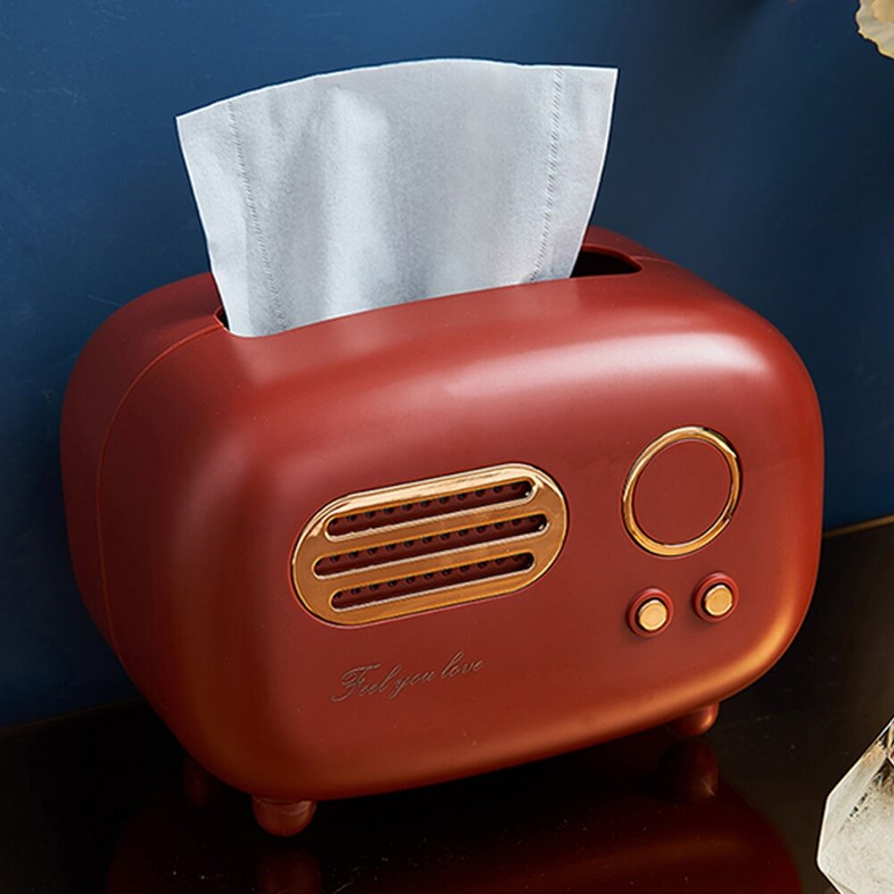 Vintage Radio Tissue Holder paper holder