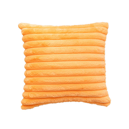 Flauschiger Kissenbezug aus geripptem Samt