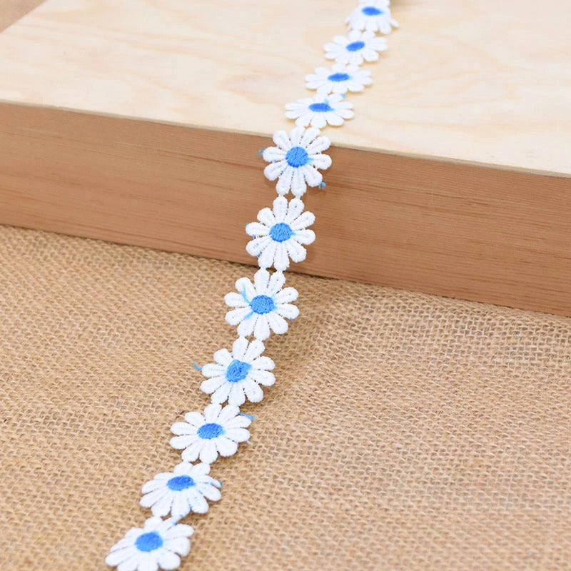 Daisy Flower Lace Trim AESTHETIC_Soft Girl SUB CATEGORY_Room Accents