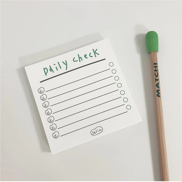 Daily Check Stickers AESTHETIC_Soft Girl stickers SUB CATEGORY_Stickers