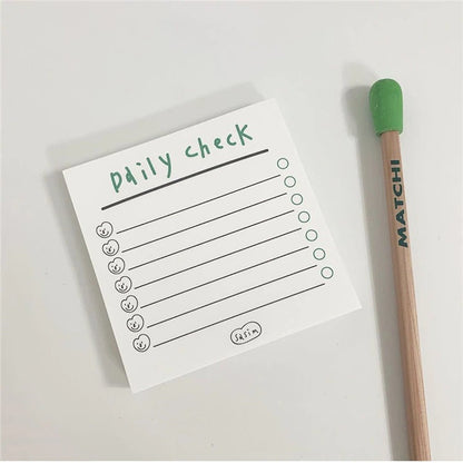 Daily Check Stickers AESTHETIC_Soft Girl stickers SUB CATEGORY_Stickers