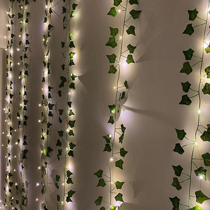 Ivy Curtain String Light Pack AESTHETIC_Cottagecore AESTHETIC_Indie leaf leaves SUB CATEGORY_String Lights