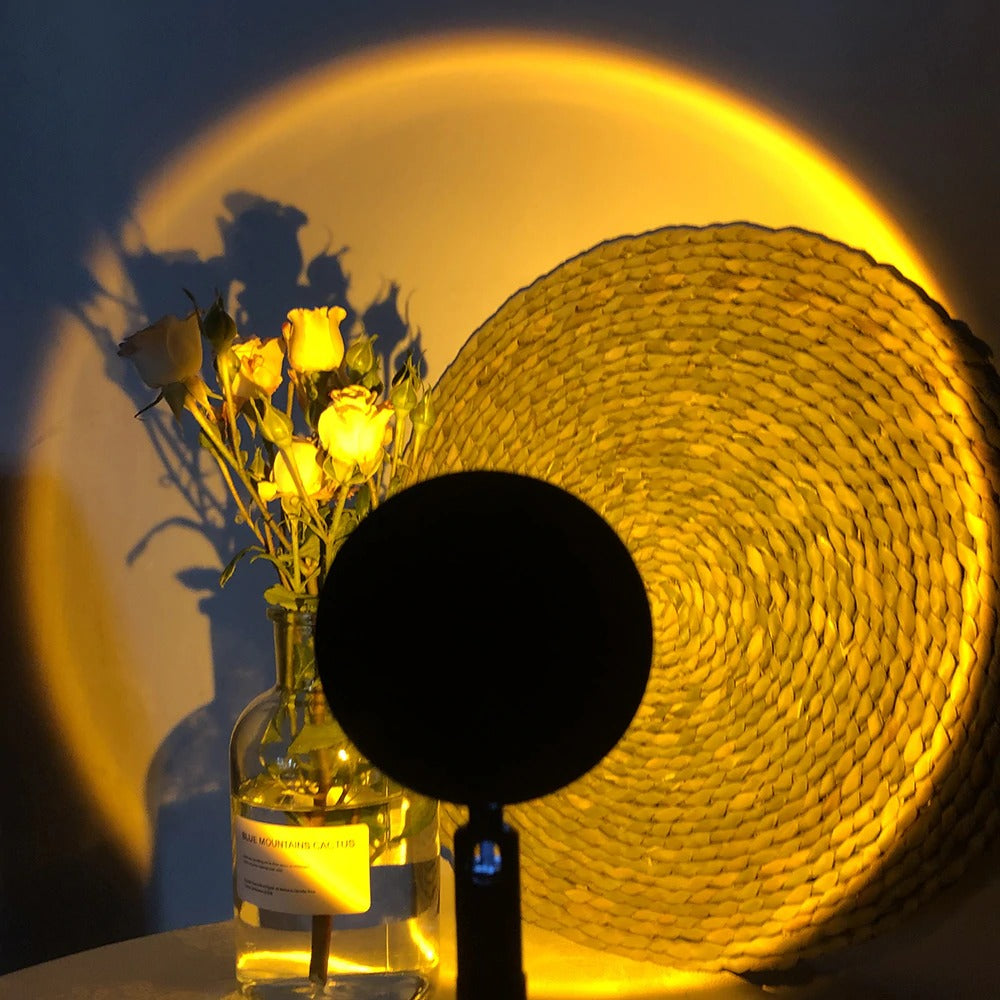 Golden Hour Sunset Lamp Projector halo lamp proector projector SUB CATEGORY_Ambient Lighting sun lamp sunset lamp