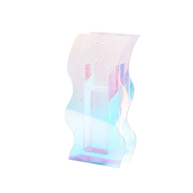 Wavy Acrylic Vase AESTHETIC_Danish Pastel SUB CATEGORY_Vases