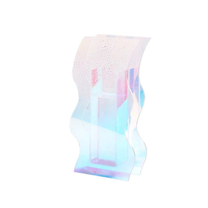 Wavy Acrylic Vase AESTHETIC_Danish Pastel SUB CATEGORY_Vases