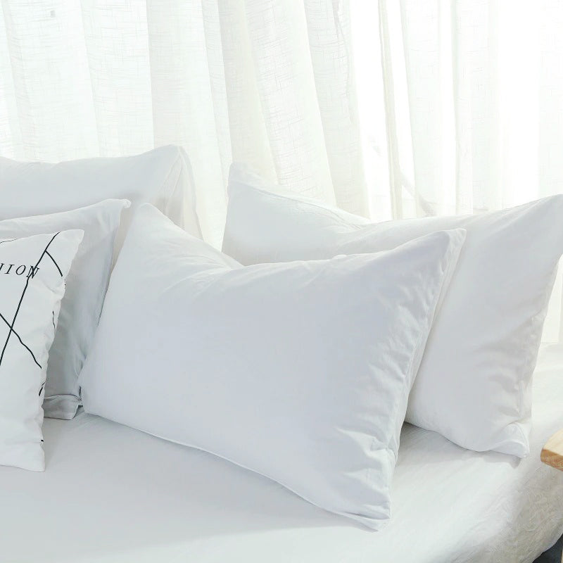 White Washed Cotton Bedding Set AESTHETIC_Art Hoe bed sheet bedsheets SUB CATEGORY_Bedding Sets