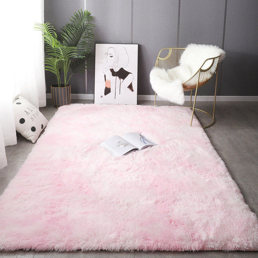 Pink Faux Fur Area Rug AESTHETIC_Soft Girl SUB CATEGORY_Rugs