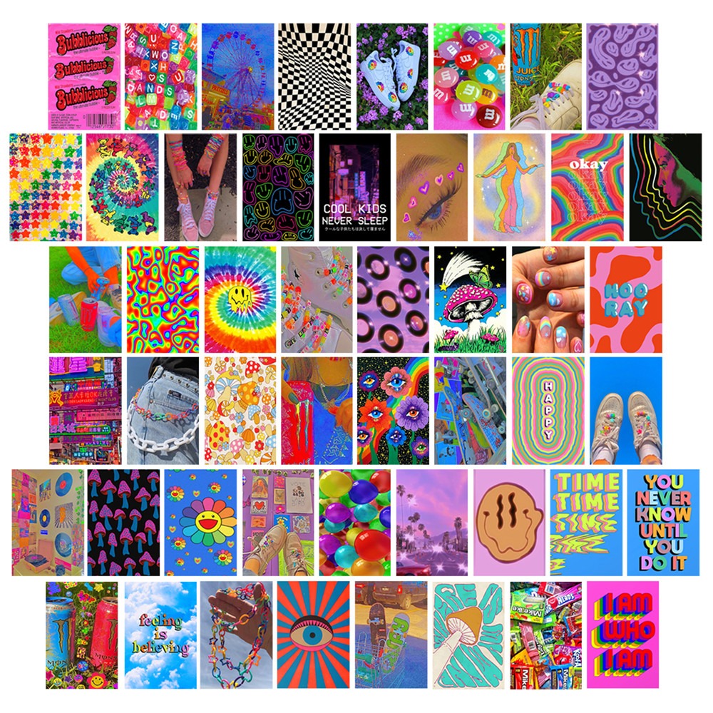 Indie Wall Collage Cards AESTHETIC_Indie SUB CATEGORY_Poster Cards