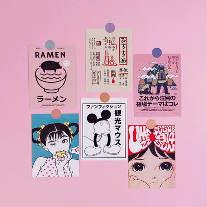 Ramen Poster Card Pack SUB CATEGORY_Poster Cards