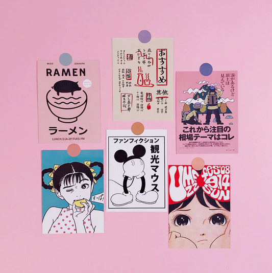 Ramen Poster Card Pack SUB CATEGORY_Poster Cards