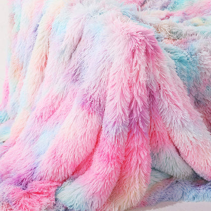 Unicorn Fluffy Throw Blanket AESTHETIC_Soft Girl SUB CATEGORY_Throw Blankets