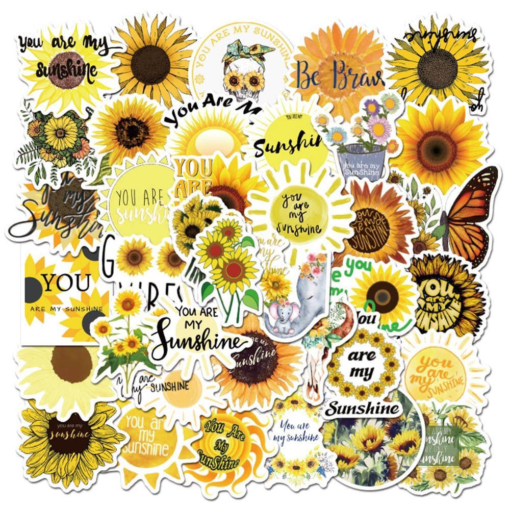 Sunflower Sticker Pack AESTHETIC_Art Hoe SUB CATEGORY_Stickers