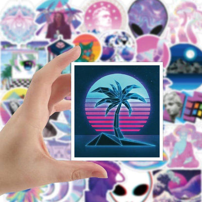 Vaporwave Sticker Pack SUB CATEGORY_Stickers