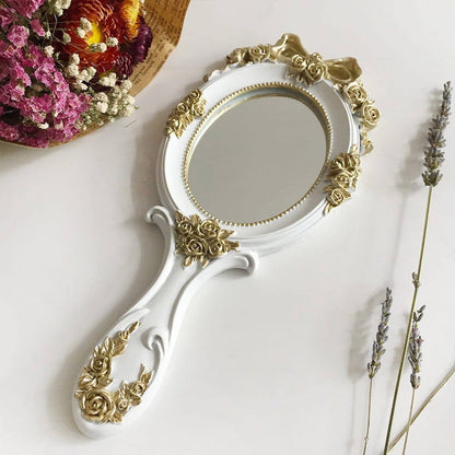 Rococo Vintage Hand Mirror SUB CATEGORY_Mirrors