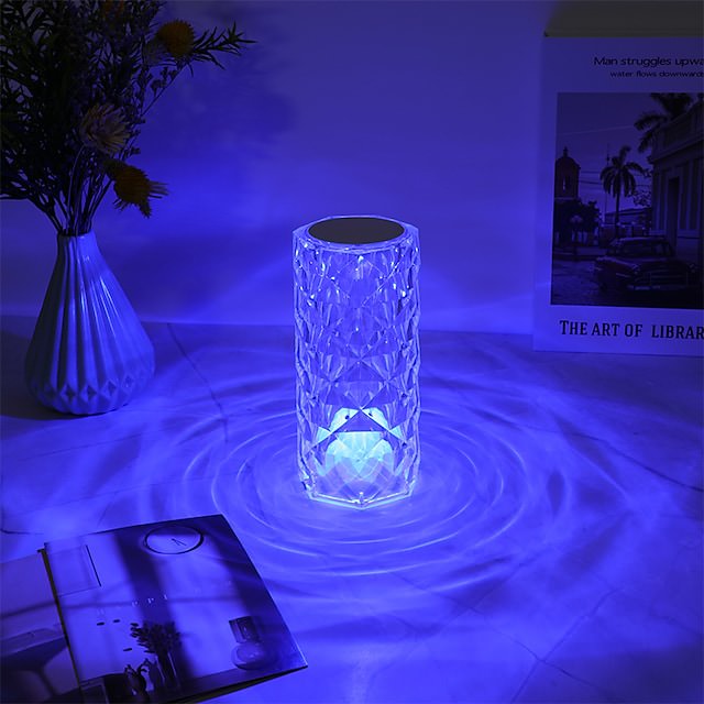 Diamond Crystal LED Lamp AESTHETIC_Danish Pastel AESTHETIC_Soft Girl SUB CATEGORY_Desk Accessories tag__new_50% OFF OFFER + YOUR DISCOUNT