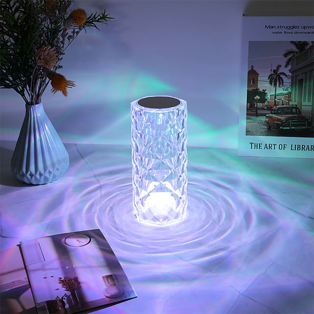 Diamond Crystal LED Lamp AESTHETIC_Danish Pastel AESTHETIC_Soft Girl SUB CATEGORY_Desk Accessories tag__new_50% OFF OFFER + YOUR DISCOUNT