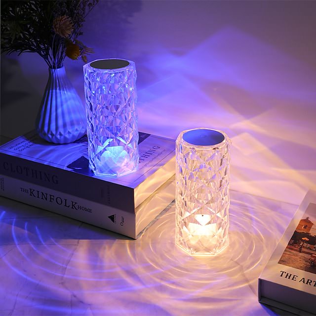 Diamond Crystal LED Lamp AESTHETIC_Danish Pastel AESTHETIC_Soft Girl SUB CATEGORY_Desk Accessories tag__new_50% OFF OFFER + YOUR DISCOUNT