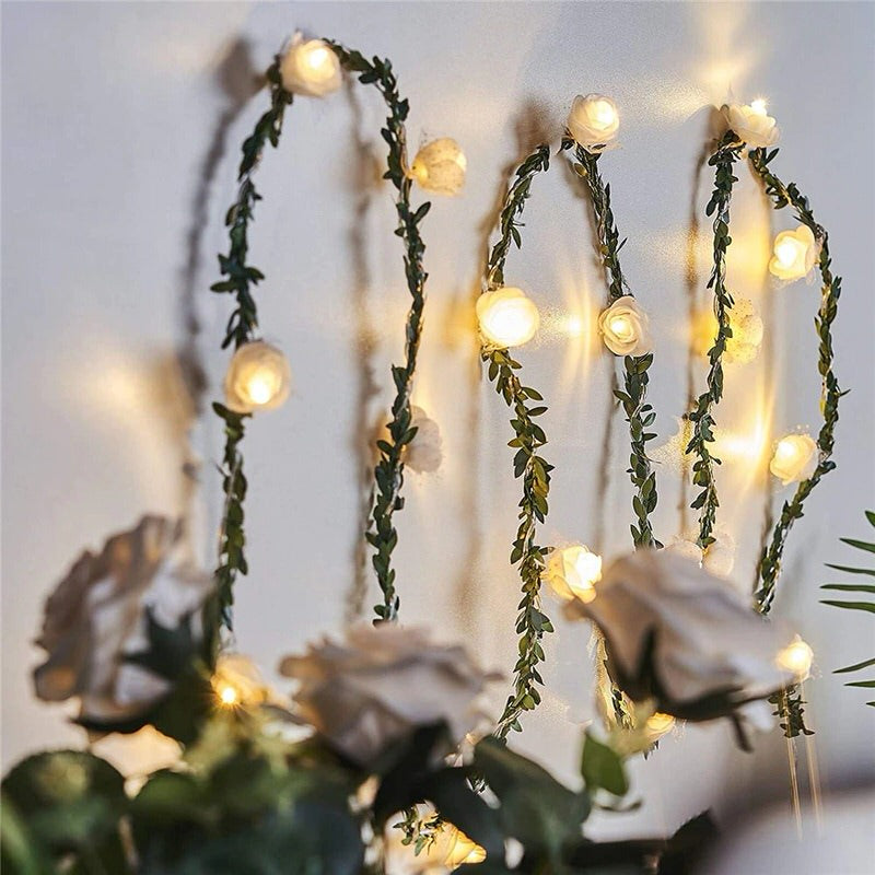 Rose Flower Vine String Lights SUB CATEGORY_String Lights