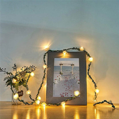 Rose Flower Vine String Lights SUB CATEGORY_String Lights