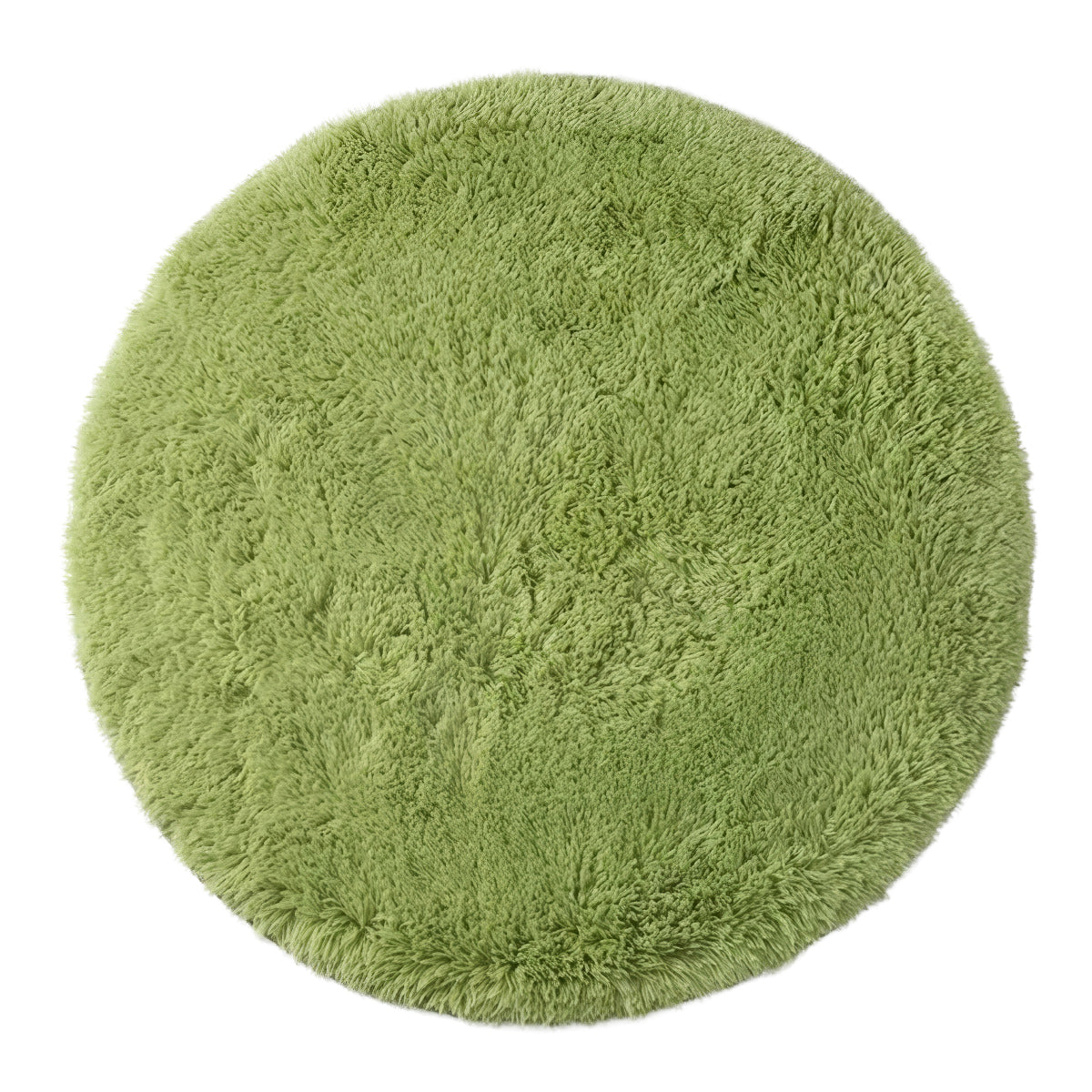 Round Green Grass Rug